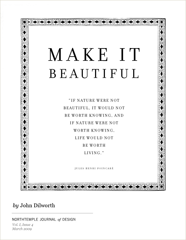 Make It Beautiful